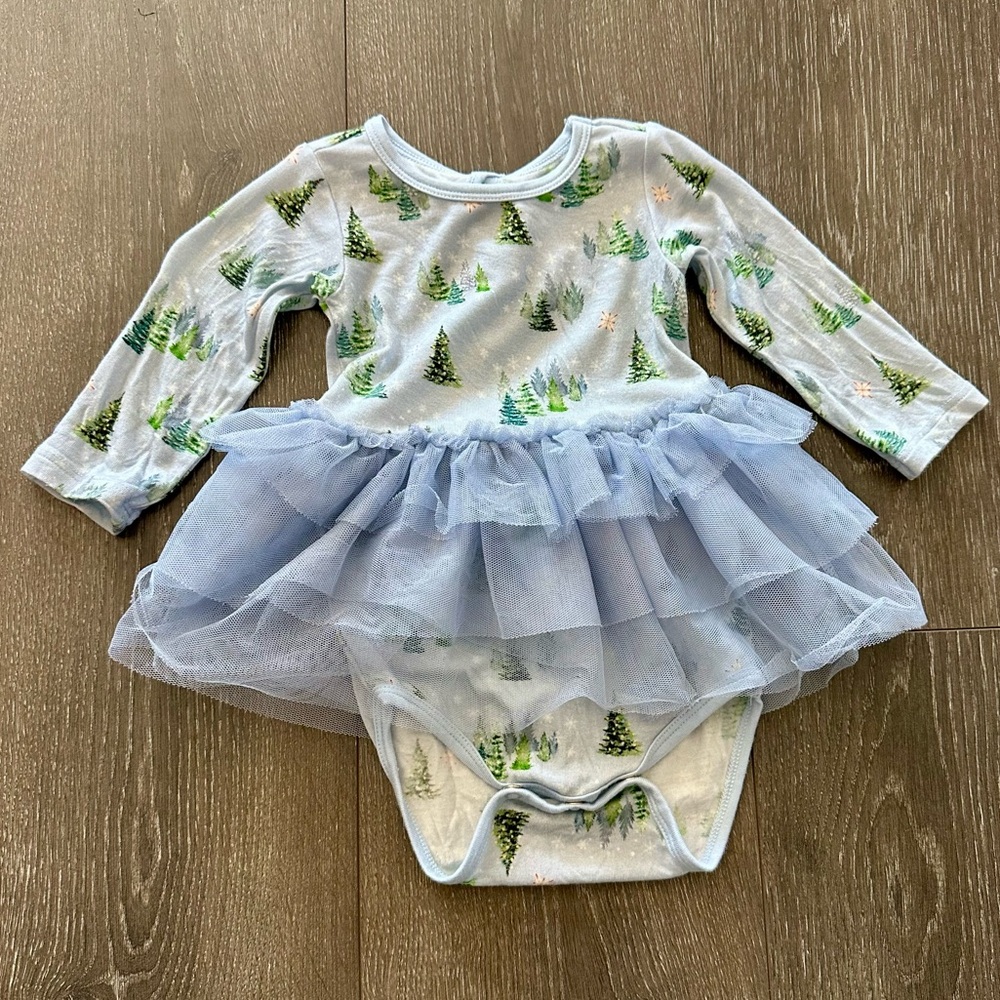 Free Birdees Baby Girl Onesie with Tutu